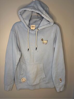 GOAT USA OG Light Blue Hoodie XS